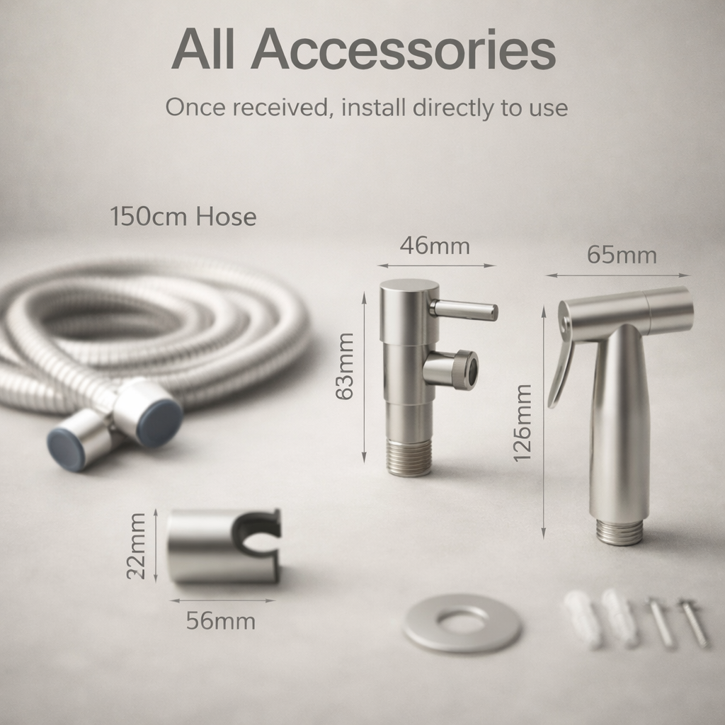 Rociador de bidet | Inodoro, limpieza higiénica | Cómodo, fácil