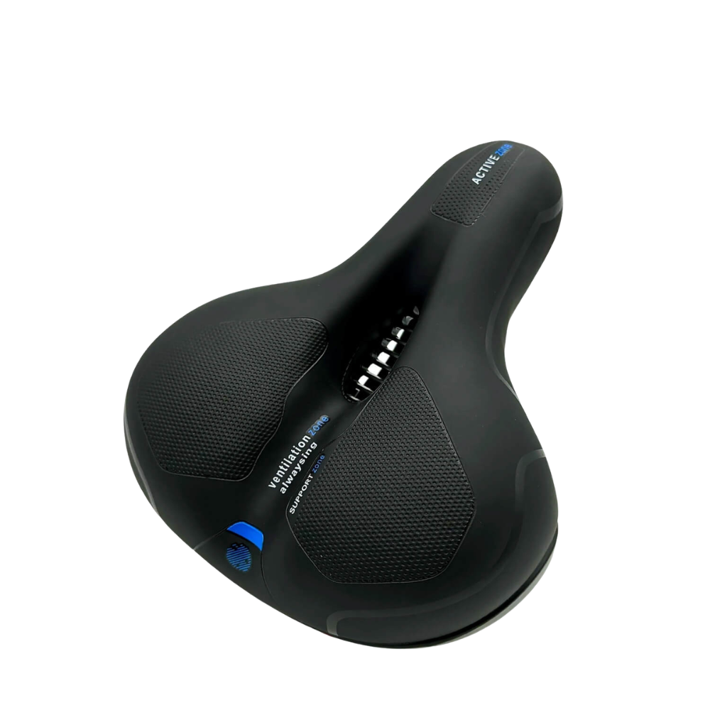 Sillín bicicleta | Ergonómico, acolchado | Cómodo, luz integrada