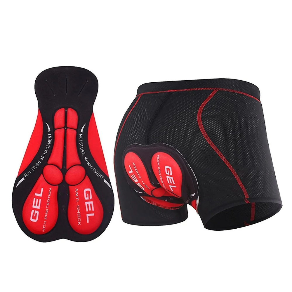 Pantalones ciclismo | Acolchado gel, cómodos | Hombre, mujer, transpirable