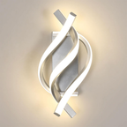 Lámpara de pared triple | Diseño moderno, luz ambiental | Interior
