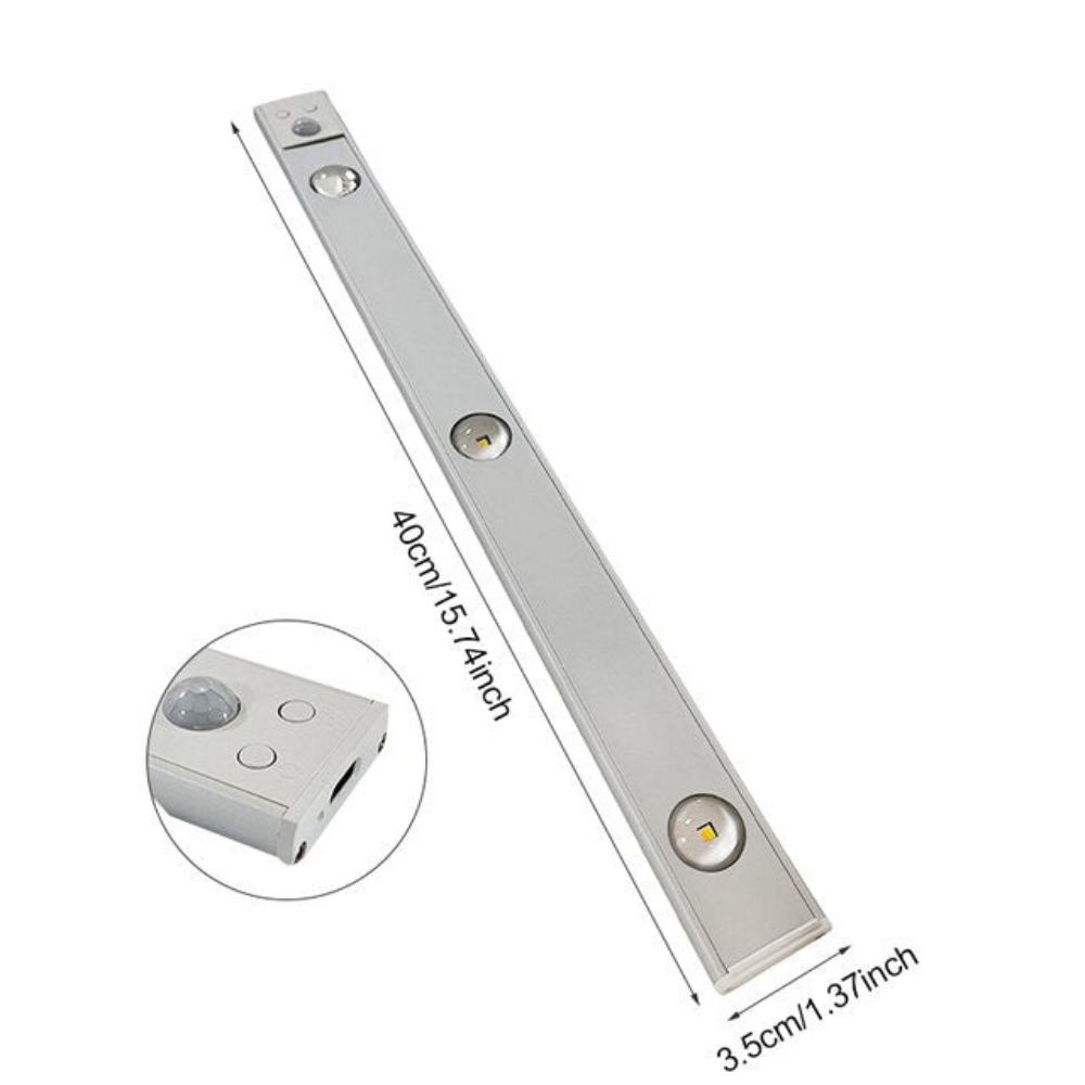 Luz nocturna LED | Sensor de movimiento, inalámbrica | Interior