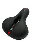 Sillín bicicleta | Ergonómico, acolchado | Cómodo, luz integrada