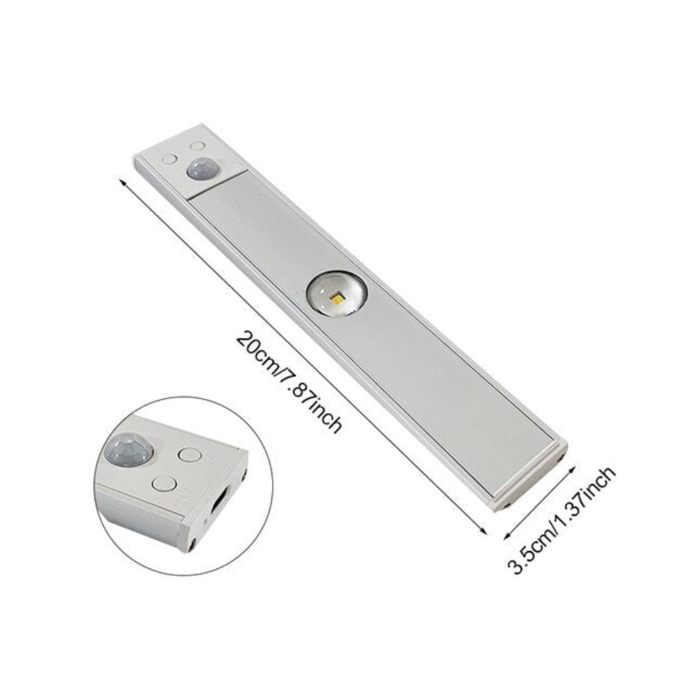 Luz nocturna LED | Sensor de movimiento, inalámbrica | Interior