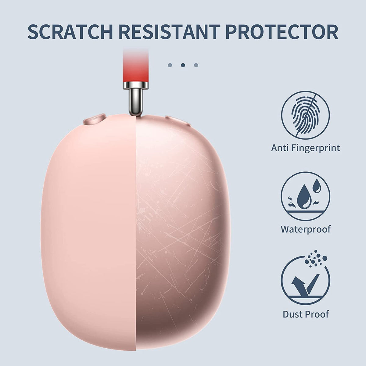 Funda Protectora para Auriculares | Rynx Max, Silicona Antiarañazos