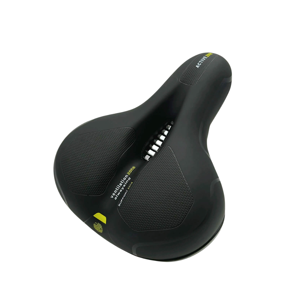 Sillín bicicleta | Ergonómico, acolchado | Cómodo, luz integrada