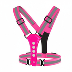 Chaleco LED | Recargable USB, alta visibilidad | Running, ciclismo, senderismo