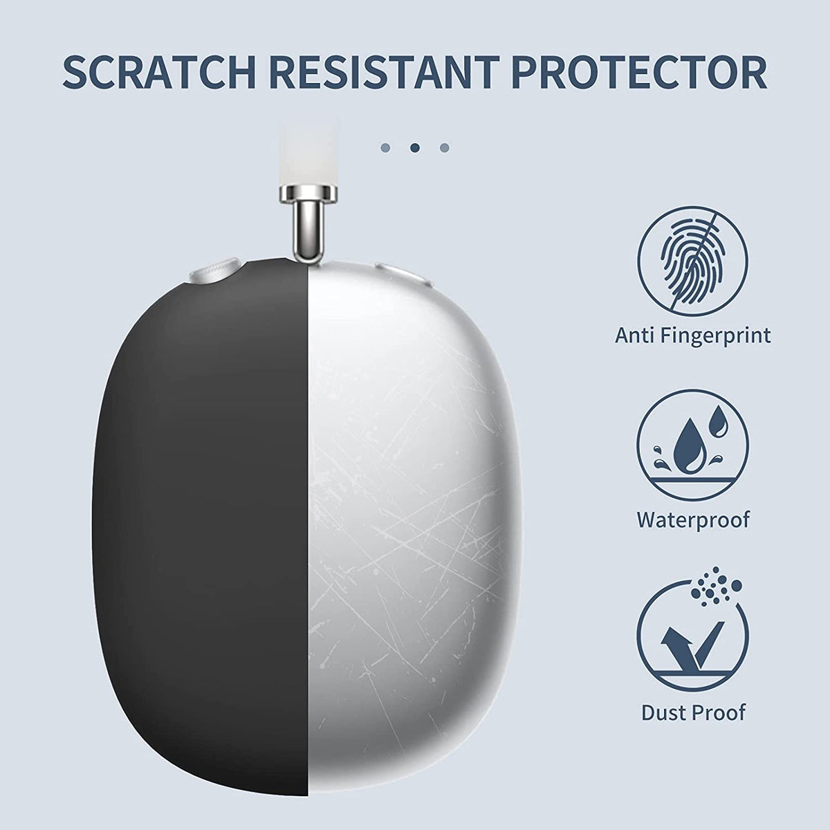 Funda Protectora para Auriculares | Rynx Max, Silicona Antiarañazos