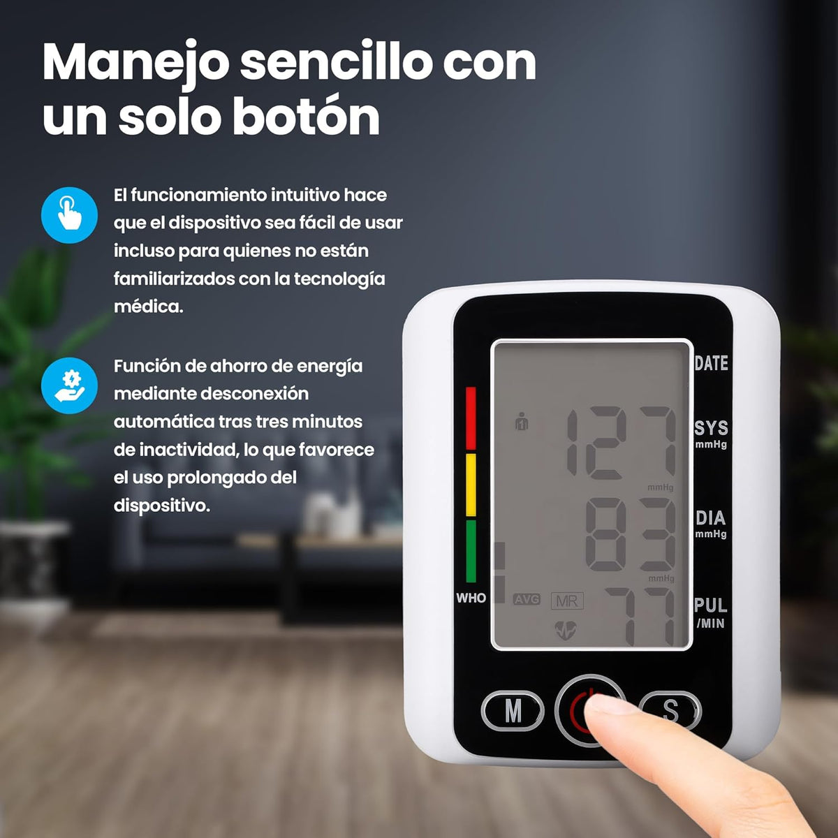 Tensiómetro Inteligente Digital con Detección de Arritmias| Vyflair - VyFlair