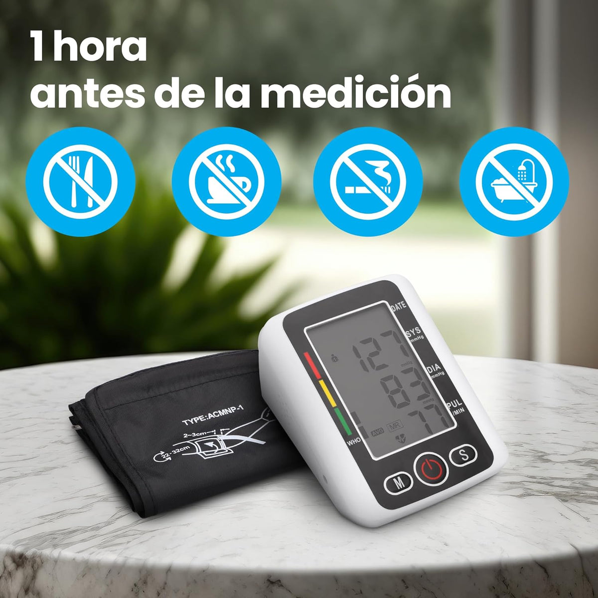 Tensiómetro Inteligente Digital con Detección de Arritmias| Vyflair - VyFlair