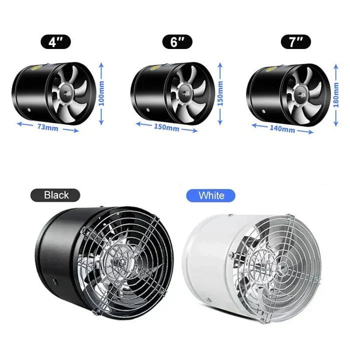 Ventilador Extractor Silencioso Potente WhisperFlow - VyFlair