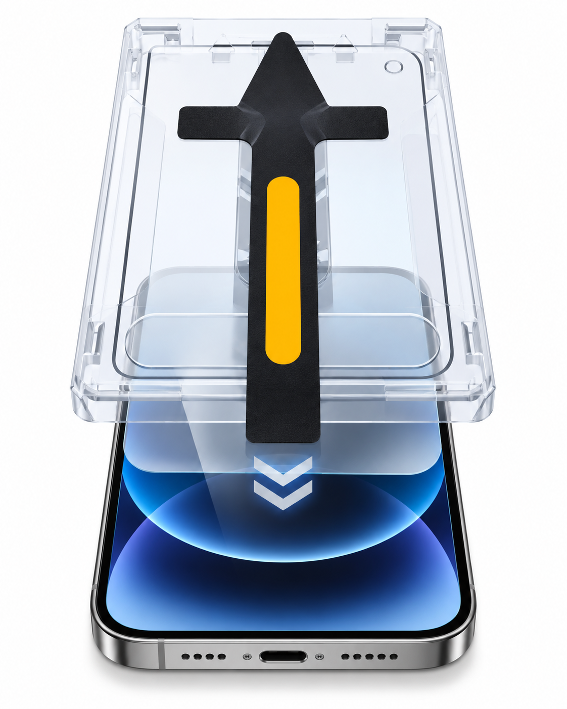 Protector de Pantalla iPhone | Vidrio Templado 9H, HD Transparente | 1-5 Unidades
