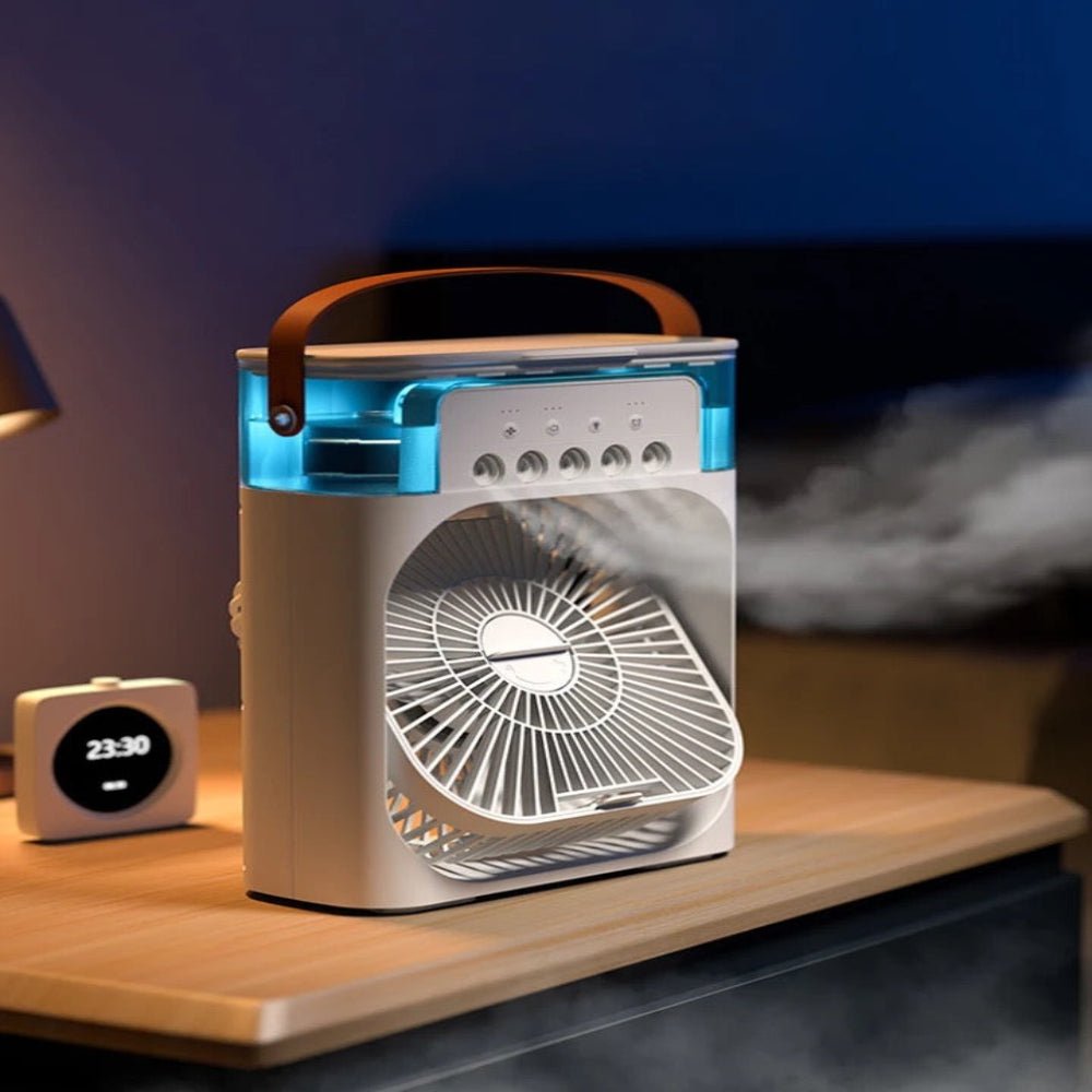 Aerosa Enfriador de Aire Portátil Silencioso LED - VyFlair