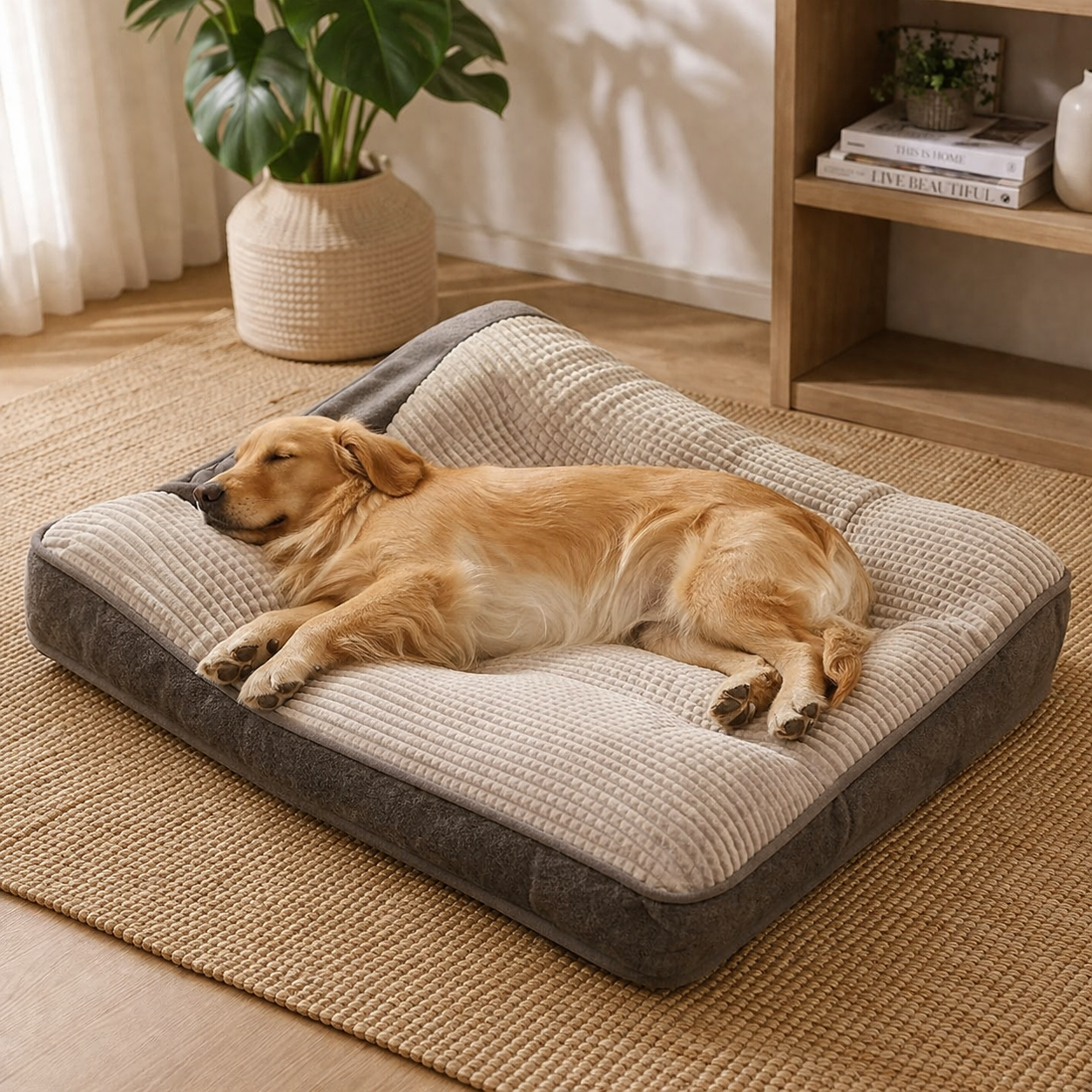 Cama perros ortopédica | Soporte firme, cómoda | Mascotas