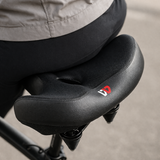 Sillín ciclismo | Extra ancho, cómodo | Ergonómico, transpirable