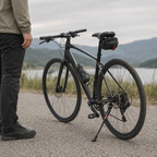 Soporte bicicleta | Ajustable, pata lateral | Resistente, estable