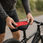 Funda sillín bicicleta | Gel, acolchada | Ajuste con cordón, cómoda