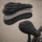 Funda sillín bicicleta | Gel, acolchada | Ajuste con cordón, cómoda