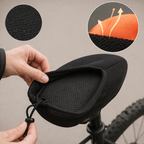 Funda sillín bicicleta | Gel, acolchada | Ajuste con cordón, cómoda