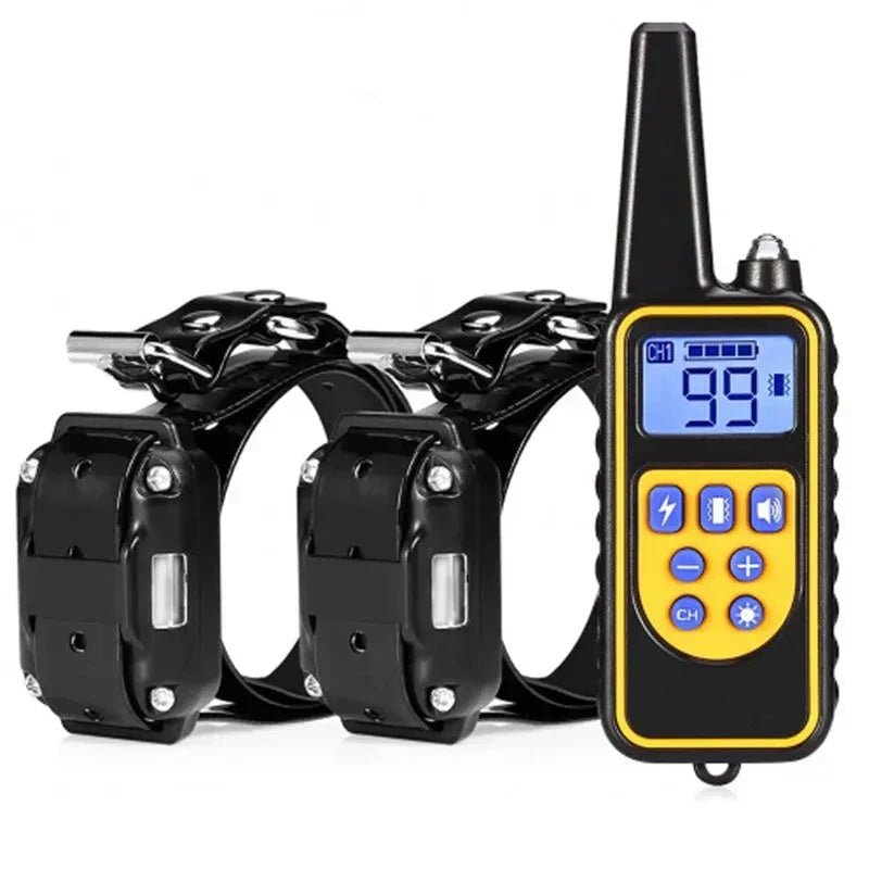 Collar de Perro Eléctrico Impermeable con Control Remoto - VyFlair