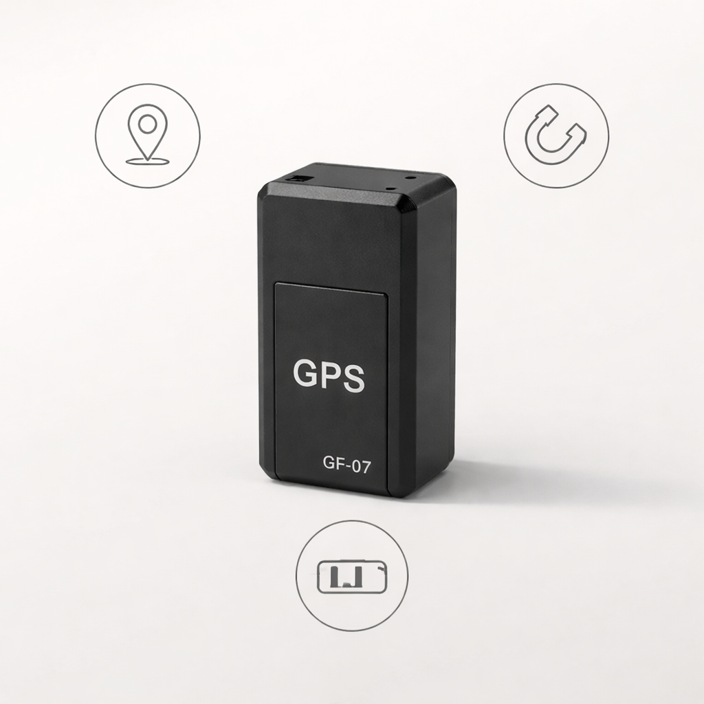 Rastreador GPS | Mini, magnético | Seguimiento en tiempo real