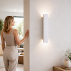 Apliques Cilíndricos | Luz de Pared Moderna | Metal, Diseño Elegante