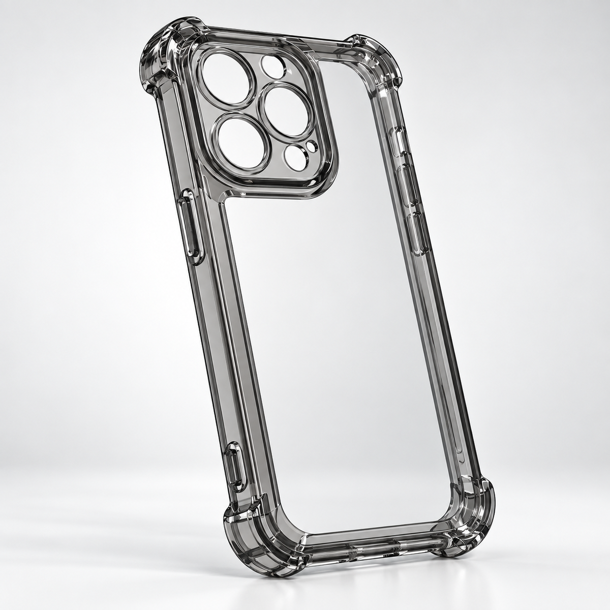 Funda Transparente iPhone | Doble Capa, Antigolpes, Airbag | iPhone 15 a 18