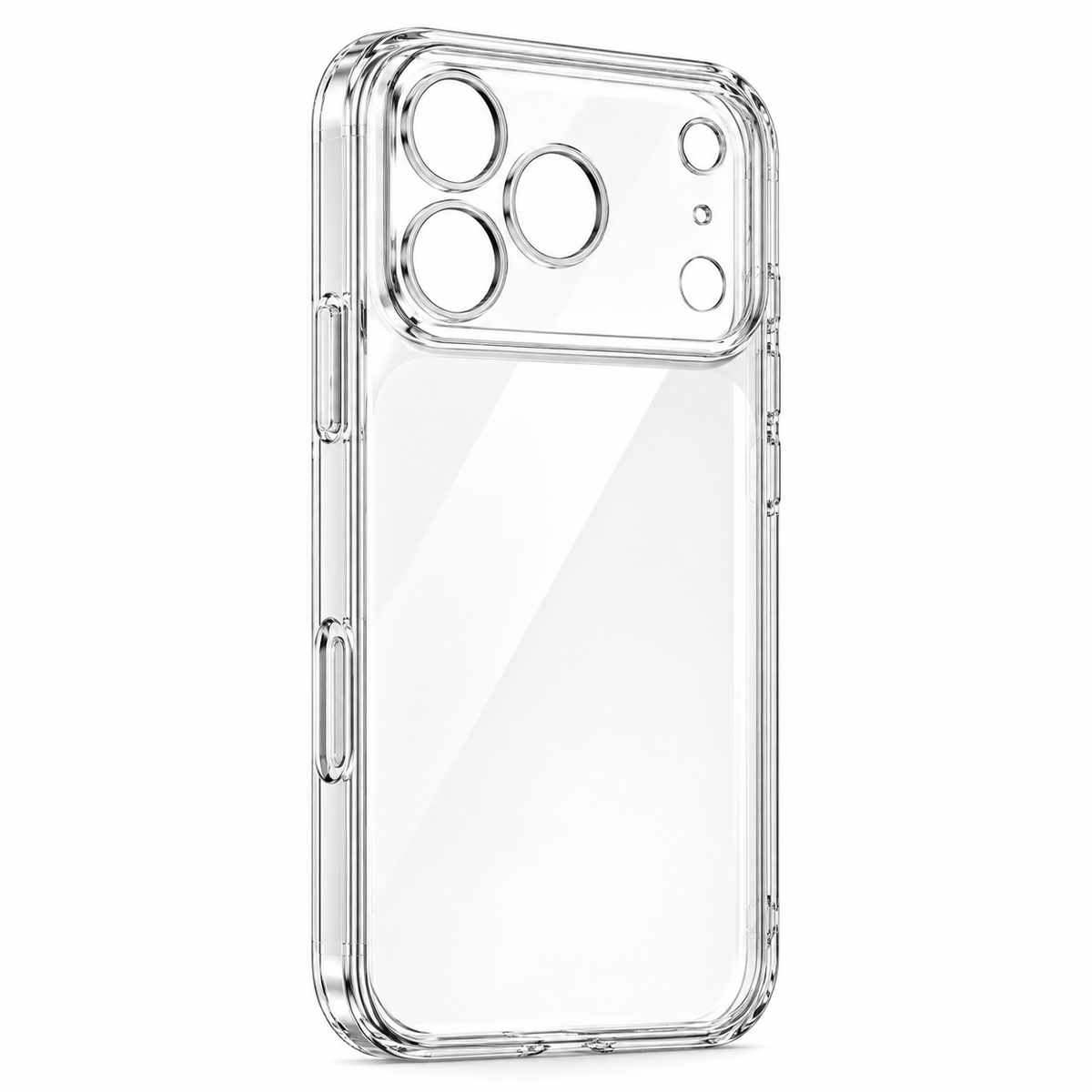 Funda para iPhone 18 | Transparente, Antiamarilla, Protección Cámara | PC Cristal