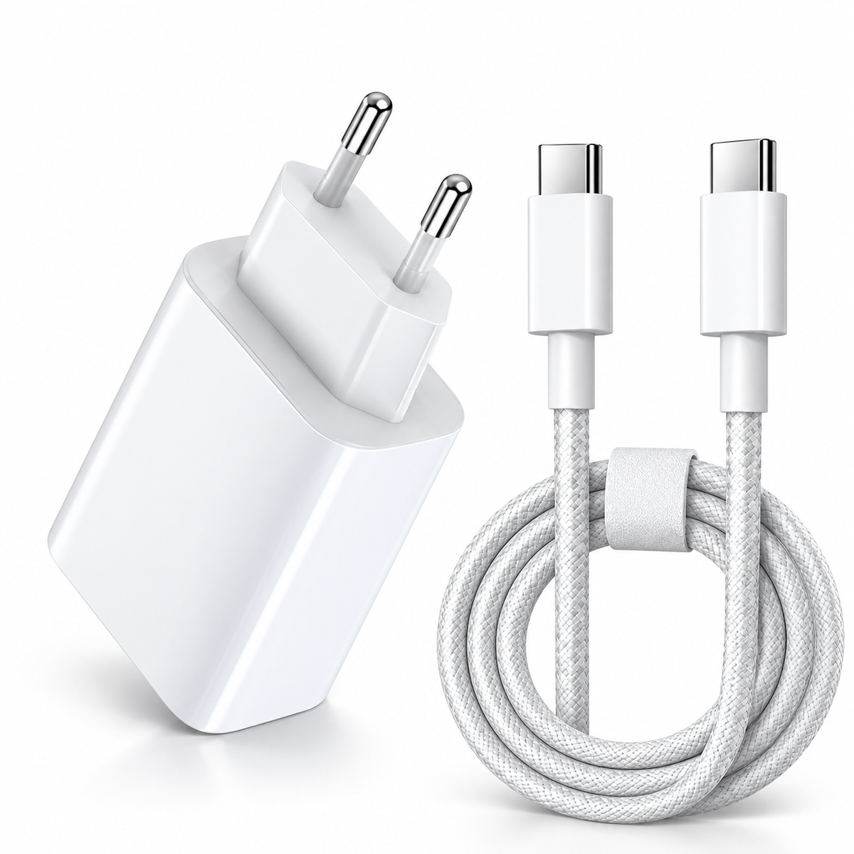 Cargador USB C 40W | Carga Rápida PD para iPhone 15 a 18, iPad | Carga Rápida