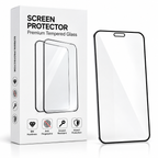 Protector de Pantalla iPhone | Cristal Templado 9H, Antihuella | Antirrayas