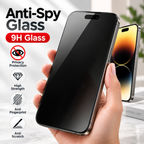 Szkło ochronne na ekran iPhone’a | Hartowane szkło prywatyzujące | iPhone 15-18