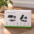 3-in-1 Wireless Charger | MagSafe for iPhone, Apple Watch, AirPods | 15W