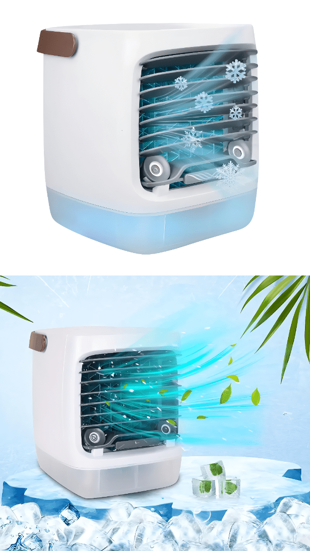 Mini Enfriador de Aire PolarBreeze Portátil Recargable - VyFlair