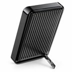 Batería Portátil Qi2 10000mAh | Carga Inalámbrica 15W, PD 30W | Soporte Plegable