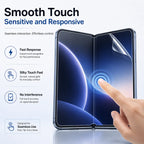 Protector de Pantalla Hidrogel iPhone | Cobertura Total, Suave | Pack 3 Unidades
