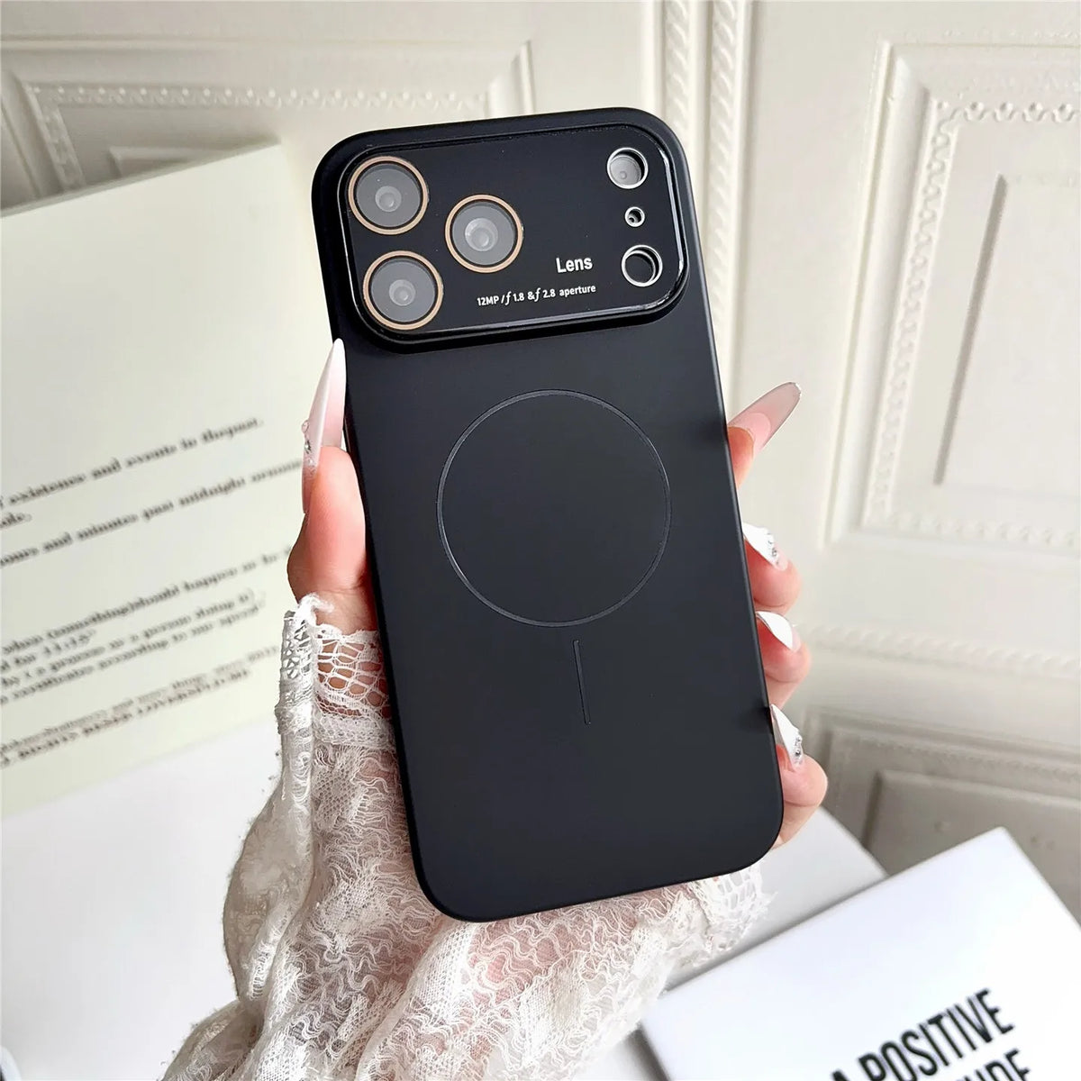 Funda iPhone 18 Pro / 18 Pro Max | Magnética, Antichoque, Mate | Protección Cámara