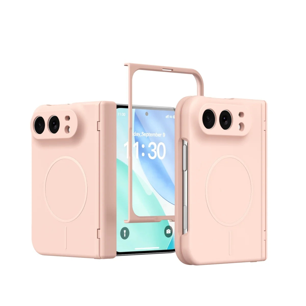 Funda iPhone Duo | Magnética MagSafe, Protección Bisagra | PC+