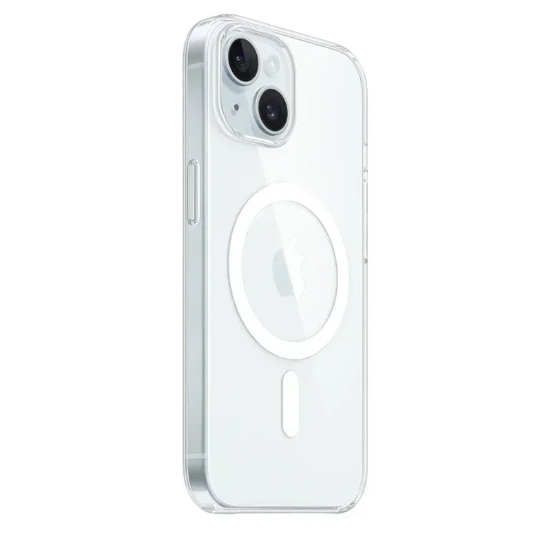 Funda Transparente MagSafe para iPhone | Silicona Magnética, Antigolpes | Compatible 11-18