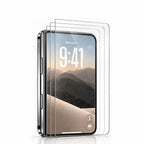 Protector de Pantalla iPhone | Cristal Templado y Film Hidrogel | Pack 3 Unidades