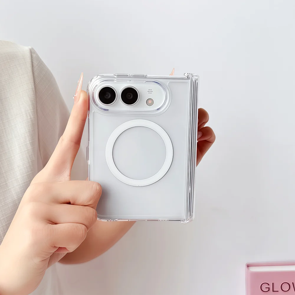Funda para iPhone | Transparente, Magnética MagSafe, Antigolpes | PC Rígida