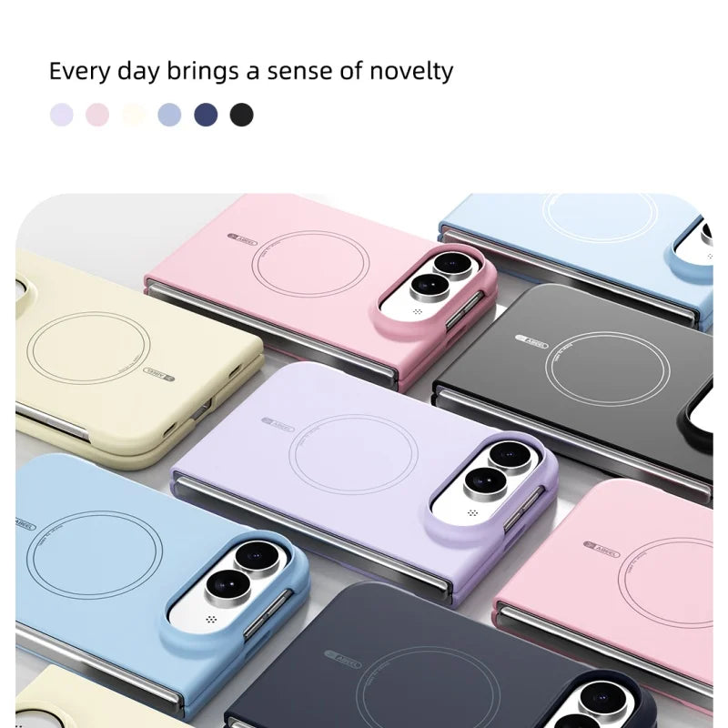 Funda para iPhone Duo 18 | Magnética MagSafe, Plegable | Antigolpes, Mate