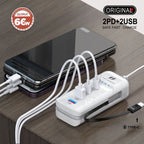 Cargador USB Tipo C 66W | Carga Rápida QC 3.0 | Viaje, Samsung, Xiaomi, iPad
