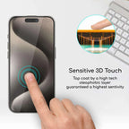 Protector de Pantalla iPhone | Cristal Templado Anti-Huellas | iPhone 11 al 18 Pro Max
