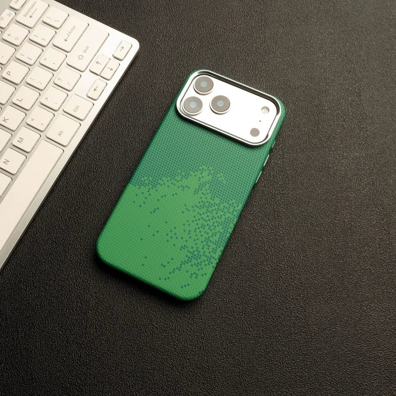 Funda iPhone MagSafe Fibra de Carbono | Carga Inalámbrica, Antihuella | PC Rígida