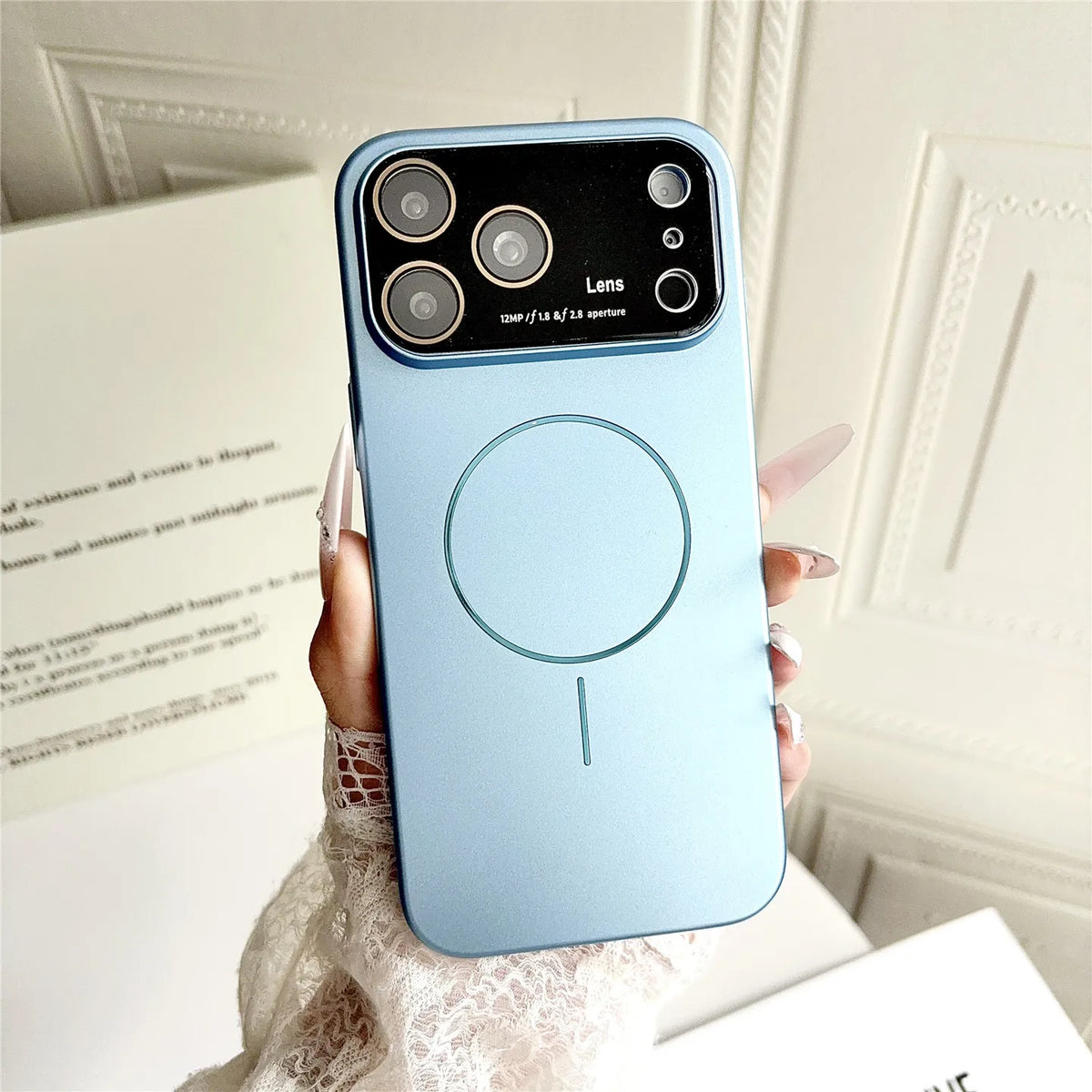 Funda iPhone 18 Pro / 18 Pro Max | Magnética, Antichoque, Mate | Protección Cámara