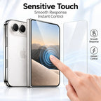 Protector de Pantalla iPhone | Cristal Templado y Film Hidrogel | Pack 3 Unidades