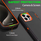 Funda iPhone Antigolpes 3 en 1 | Protección Híbrida Armadura | Silicona, Antiarañazos