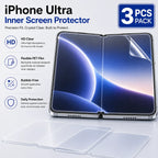 Protector de Pantalla Hidrogel iPhone | Cobertura Total, Suave | Pack 3 Unidades