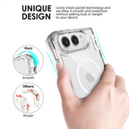 Funda Magnética iPhone Fold | Transparente, MagSafe | Antigolpes