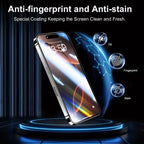 Protector de Pantalla iPhone | Vidrio Templado HD, Sin Polvo, Fácil Instalación