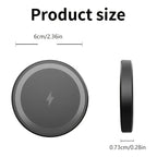Cargador Inalámbrico Magnético | MagSafe iPhone 17 16 15 14 13 12 | 15W Rápido